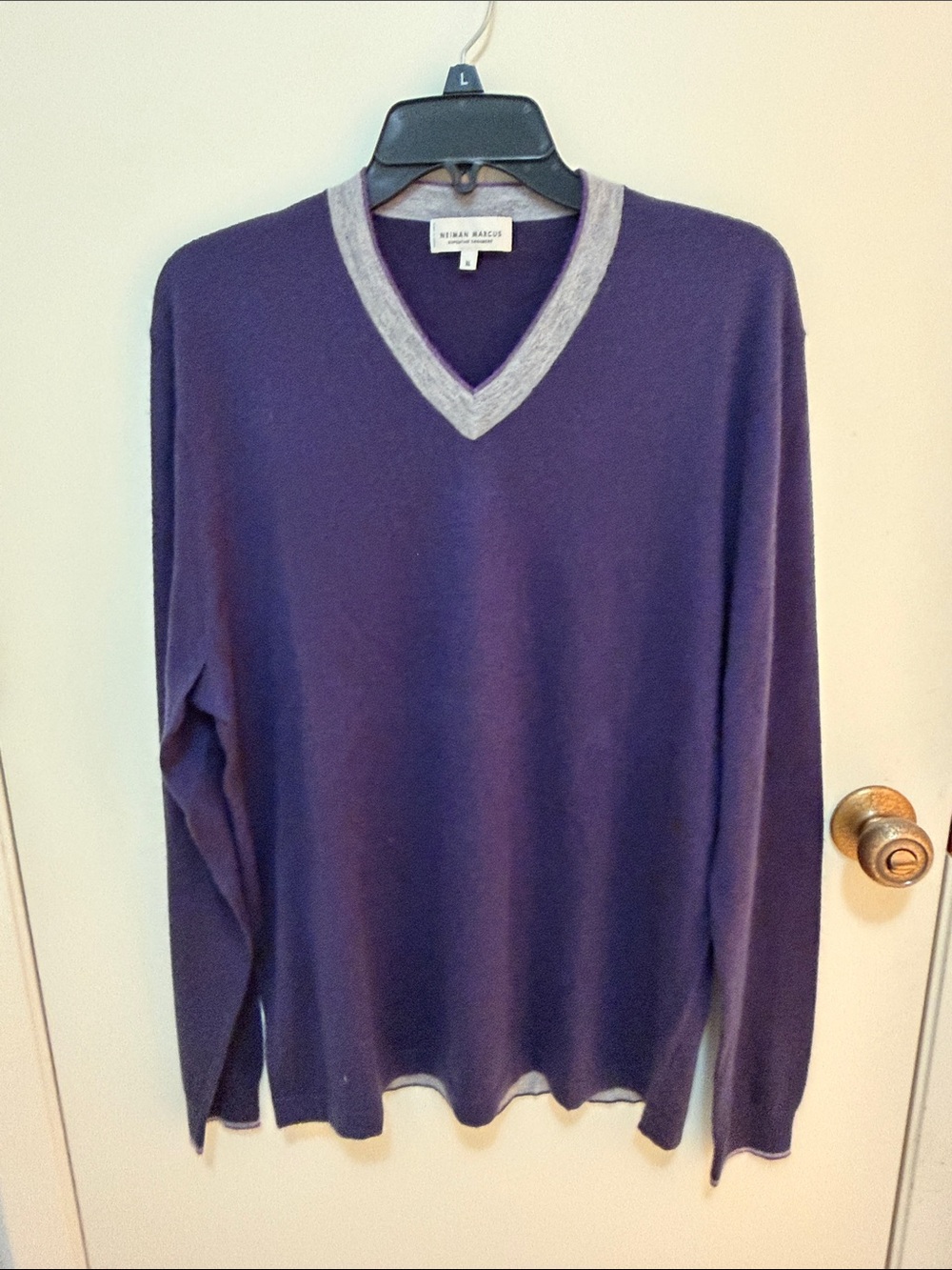 Neiman Marcus superfine cashmere sweater.